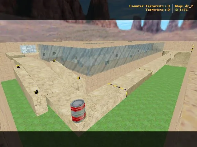 Скачать deathrun_croll для CS 1.6: схема раундов, точки под контроль, .nav для ботов и оптимизация карт - Скриншот
