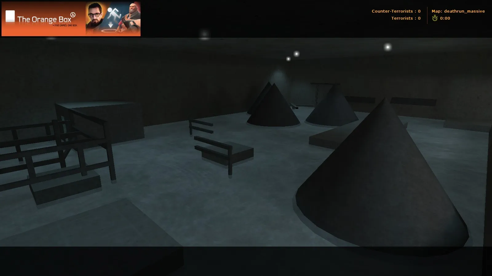 deathrun_massive для CS 1.6: карта deathrun, точки, раунды и настройки под стабильный FPS — скриншот 4