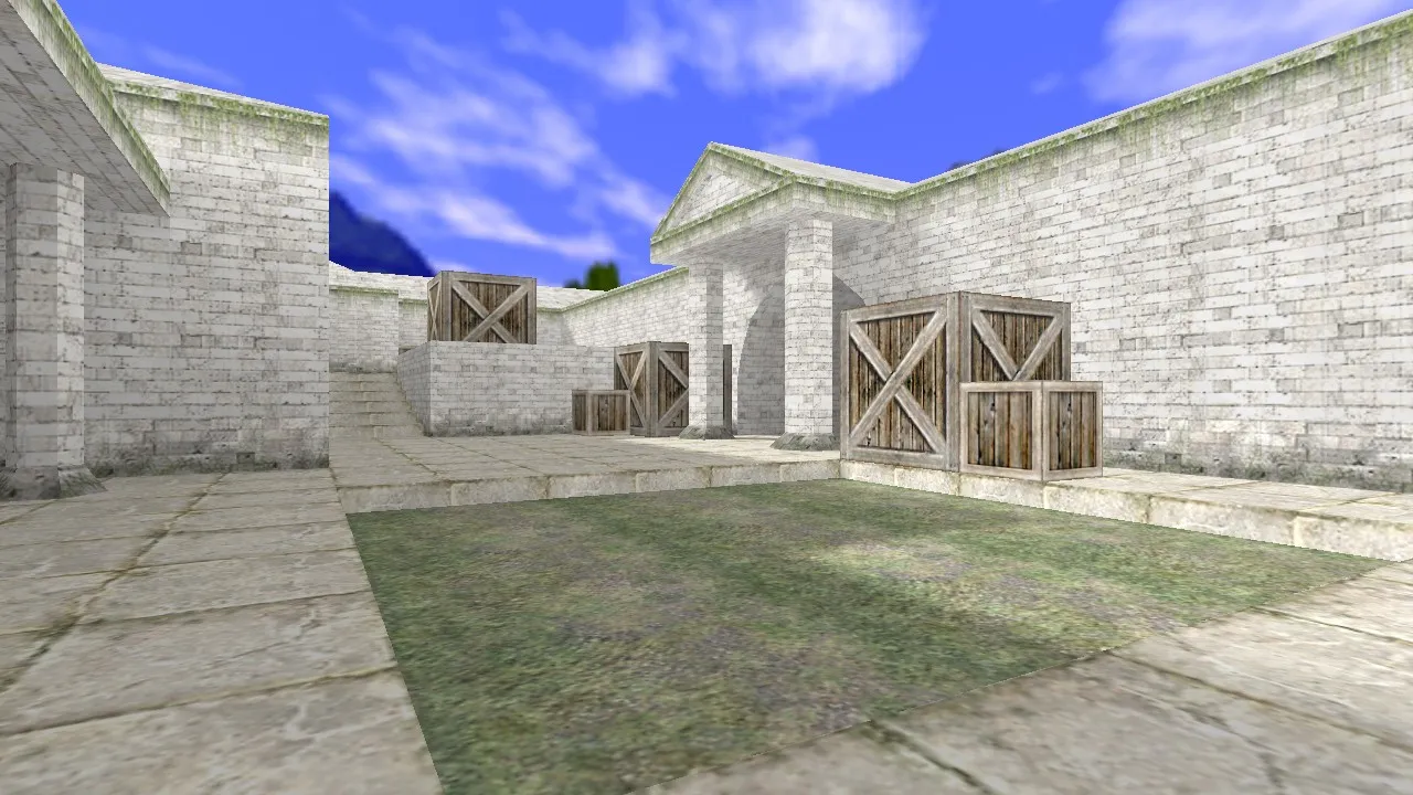 Карта de_romans для CS 1.6 - детальный обзор — скриншот 1