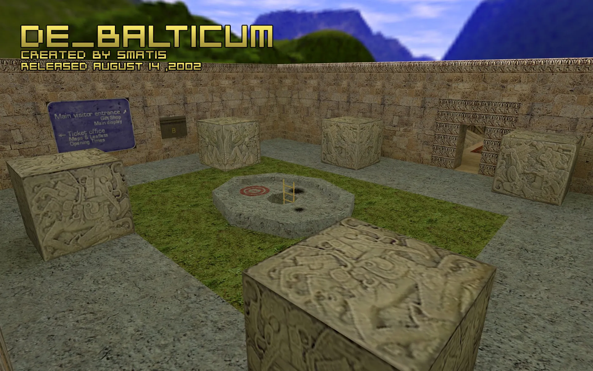 Скачать de_balticum — DE карта для CS 1.6: точки, маршруты, .nav и оптимизация wpoly/epoly - Скриншот