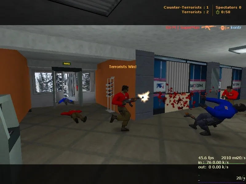 Карта de_modern для CS 1.6: Тактические возможности и оптимизация — скриншот 3