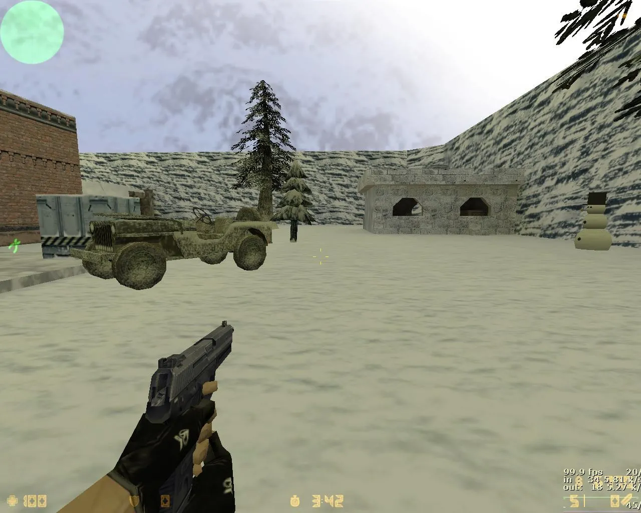 Скачать Карта de_outlands_christmas для CS 1.6: Подробный обзор и тактика - Скриншот