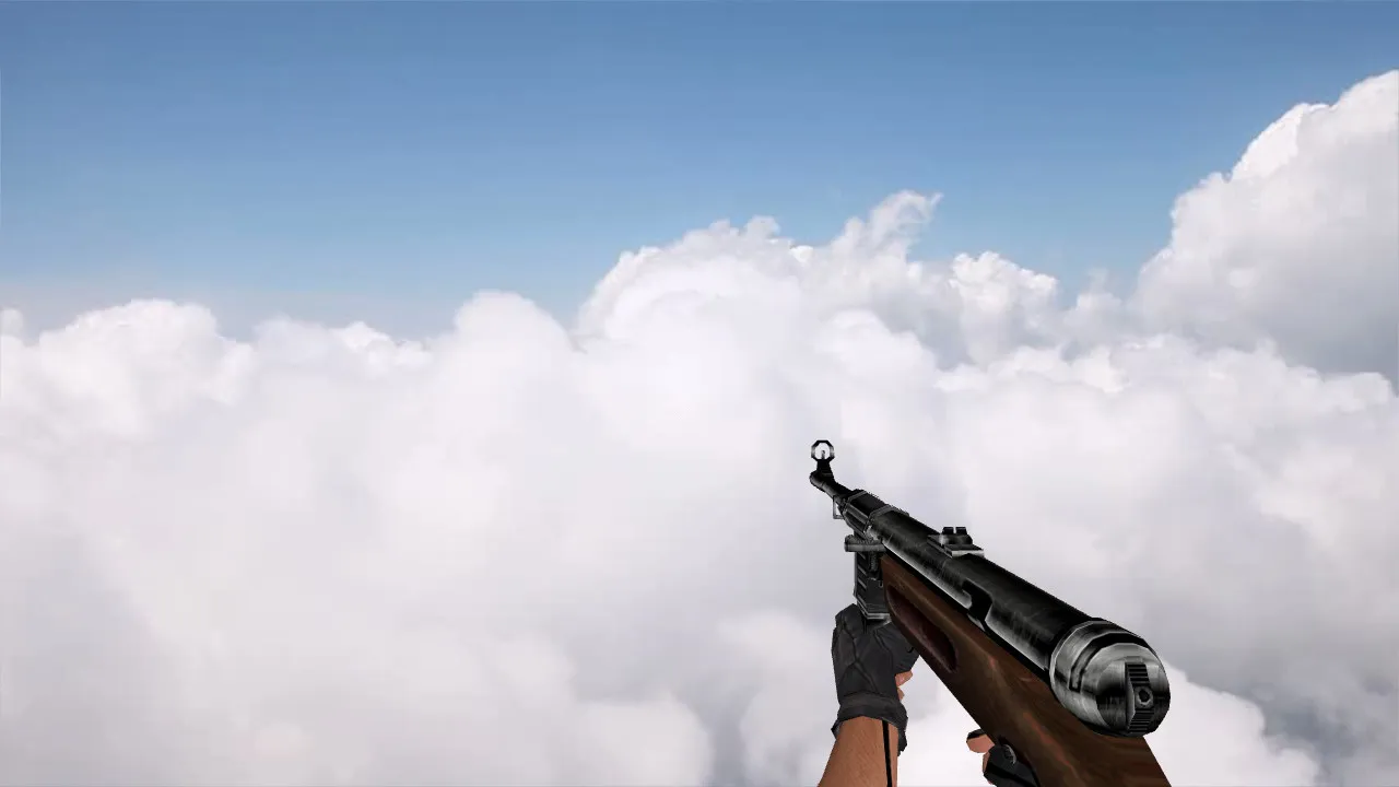 Скачать Модель «Maschinenpistole 41» для CS 1.6 - Уникальный скин UMP-45 - Скриншот