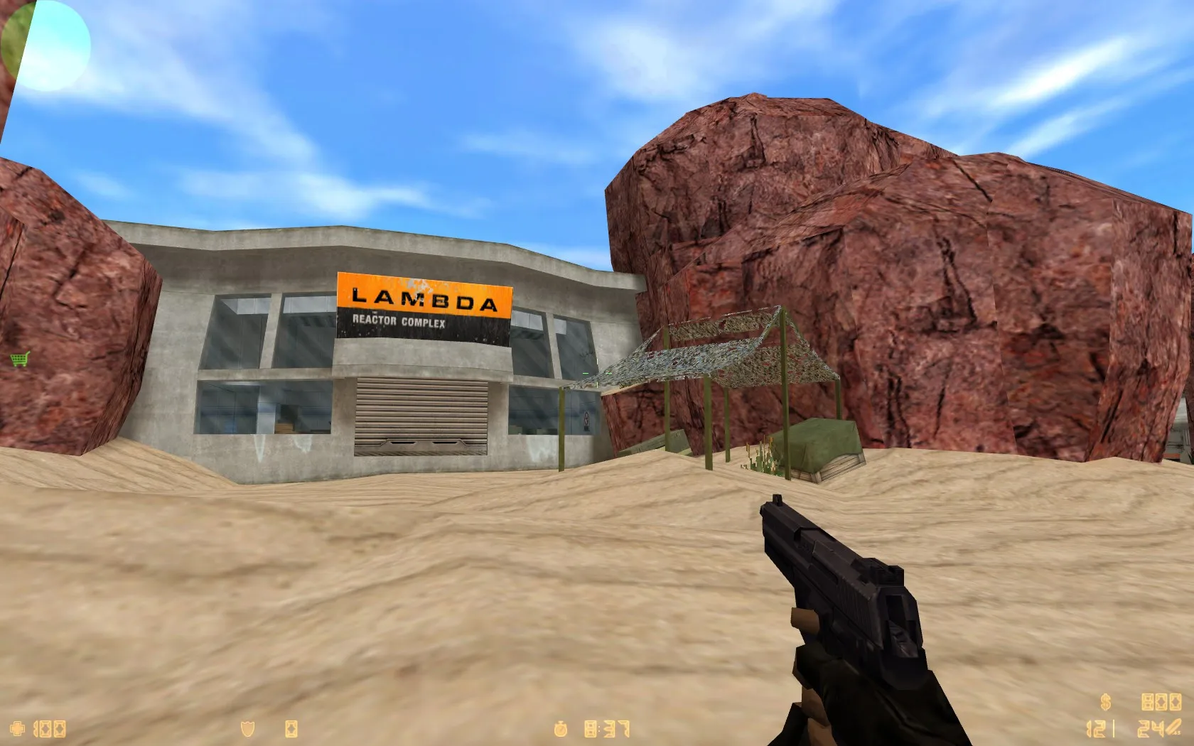 Скачать de_facility_czl — карта DE для CS 1.6: баланс сторон, точки, .nav и оптимизация wpoly/epoly - Скриншот