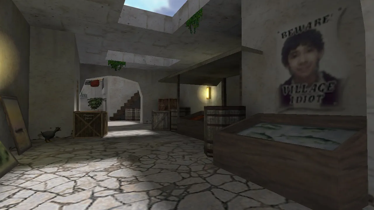 Скачать Карта de_surreal для CS 1.6: тактика и особенности - Скриншот