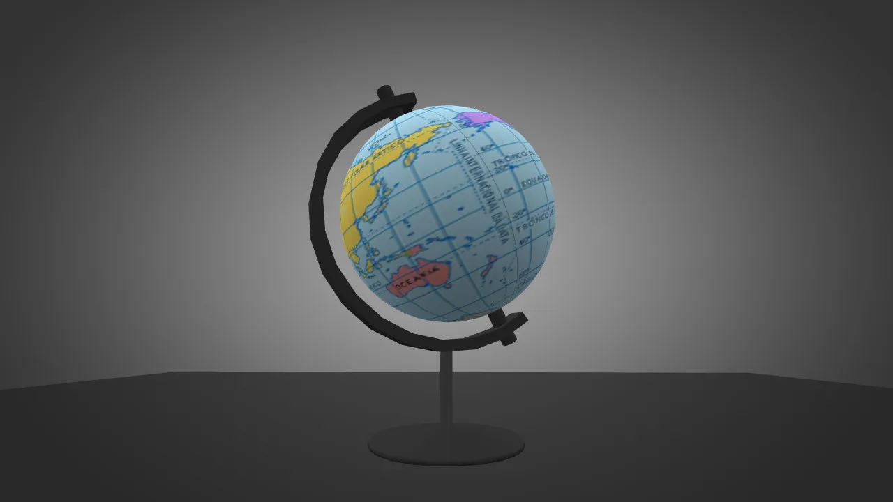 Скачать Модель «Globe Animation» для CS 1.6 - Уникальный скин курицы - Скриншот