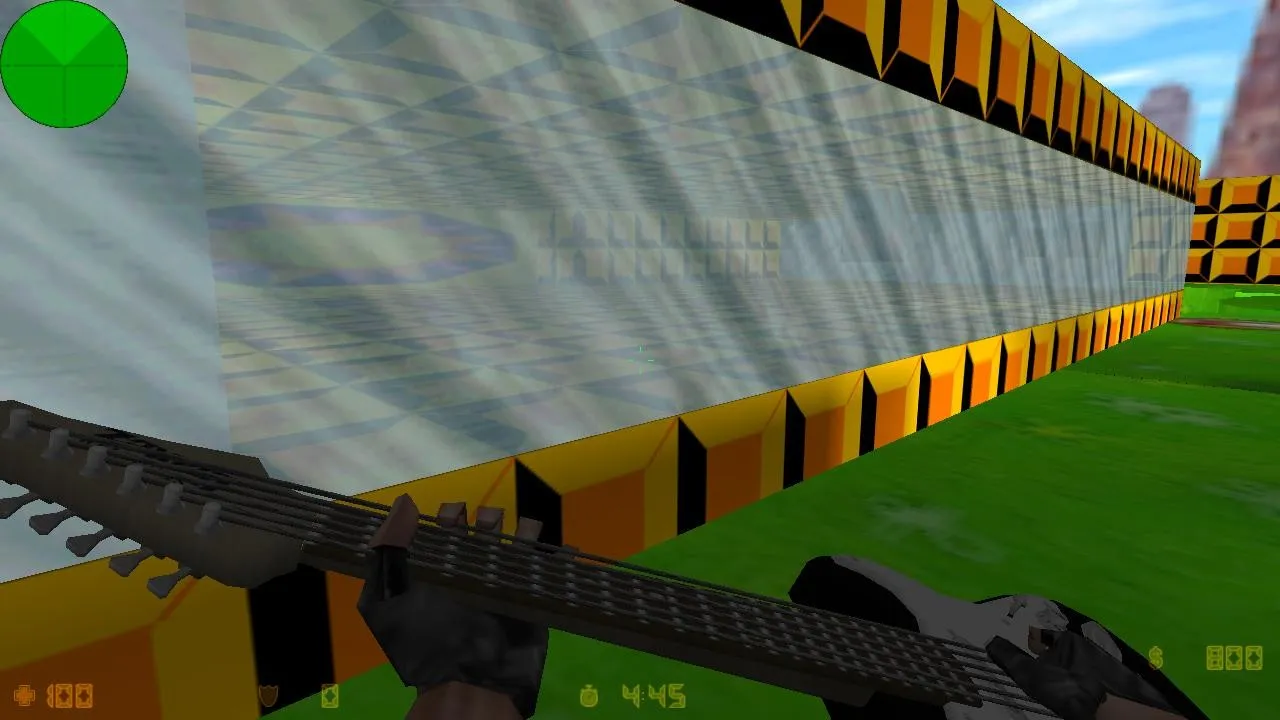 Скачать deathrun_toy_green для CS 1.6: карта Deathrun, точки заезда, маршруты, .nav и оптимизация - Скриншот