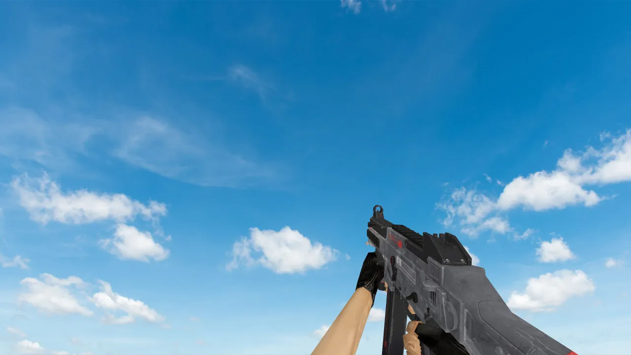 Скачать Модель UMP-45 Dystopia для CS 1.6 - Качество и точность - Скриншот