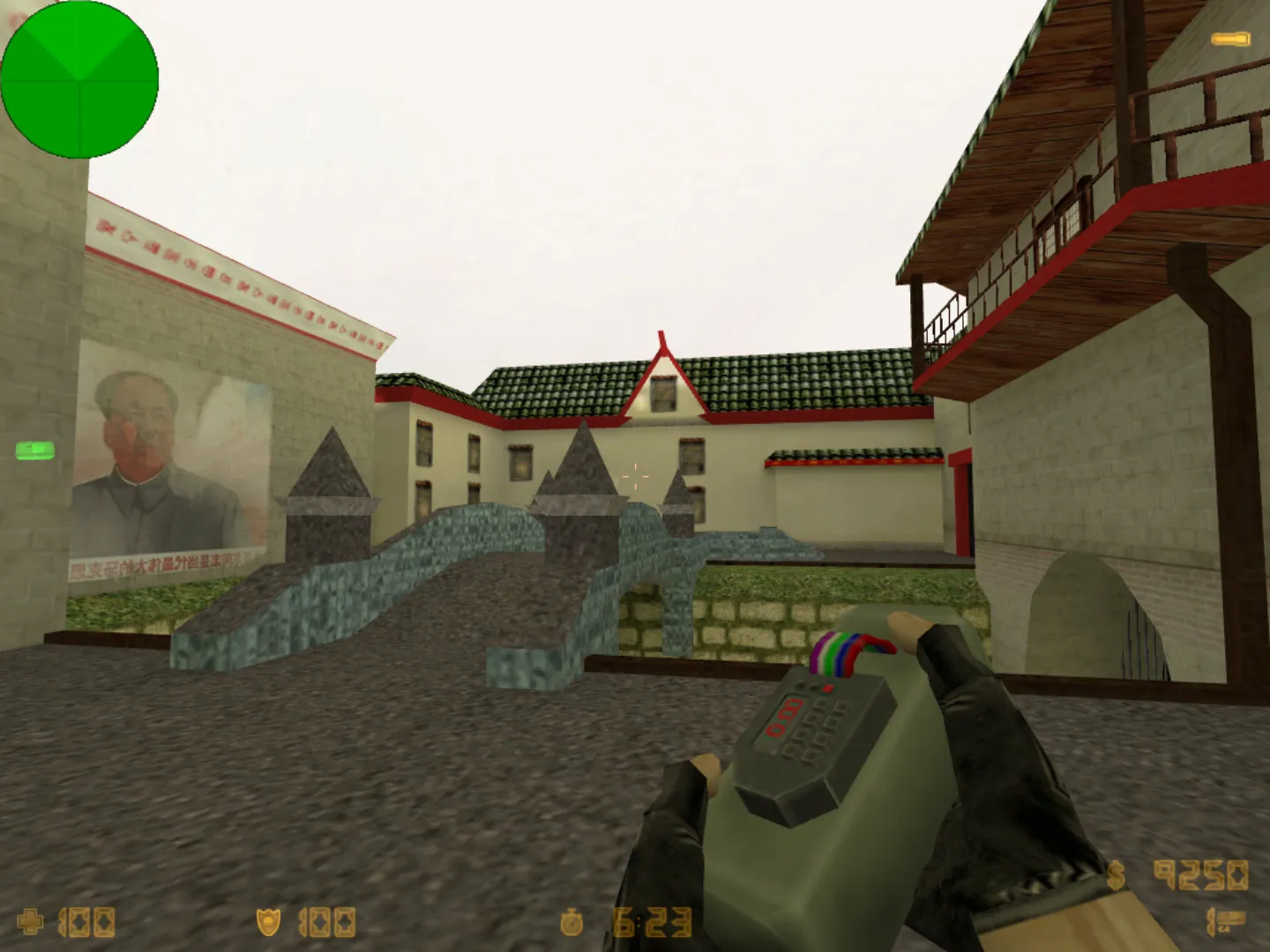 de_china карта для CS 1.6: тактика за CT/T, точки, .nav для ботов, оптимизация wpoly/epoly и советы по установке — скриншот 9