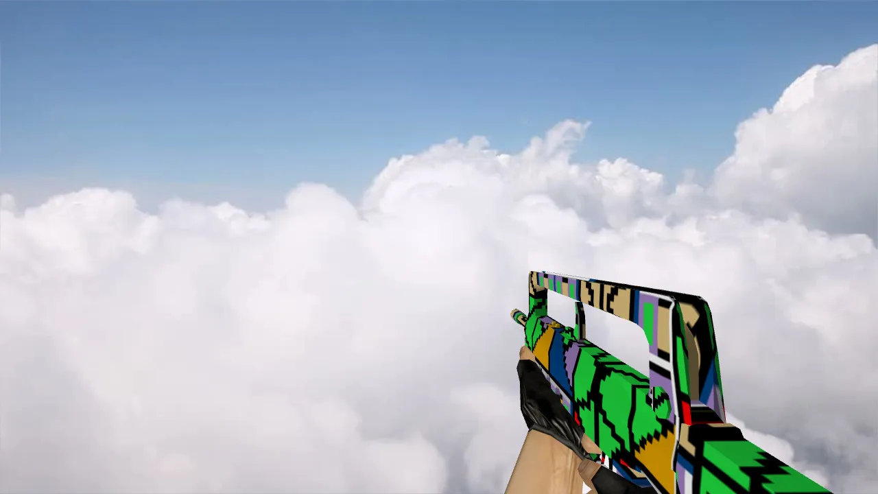 Скачать Модель «Default Famas Pixel» для CS 1.6 - Скриншот