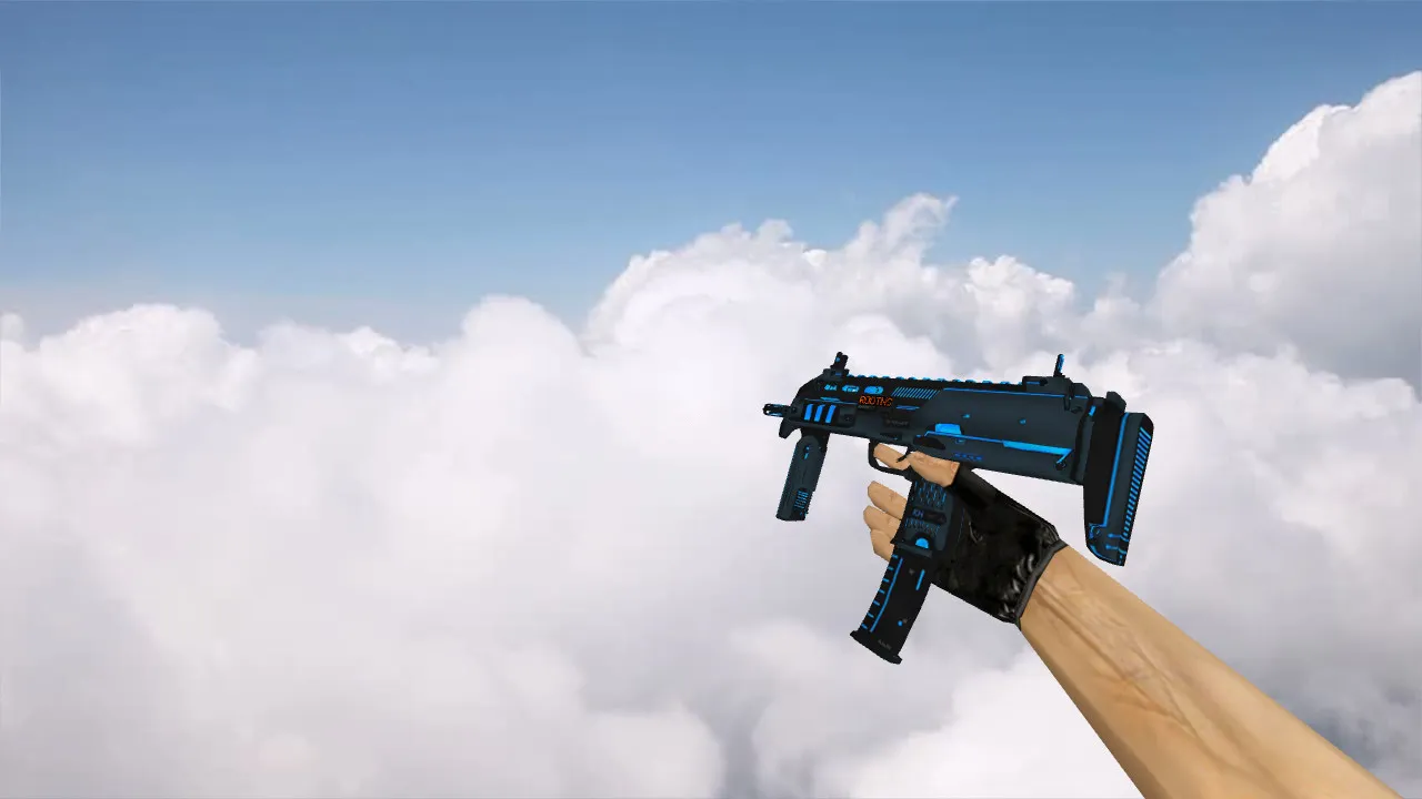 Скачать Модель MP7 Plasmax для CS 1.6 – уникальный стиль и качество - Скриншот