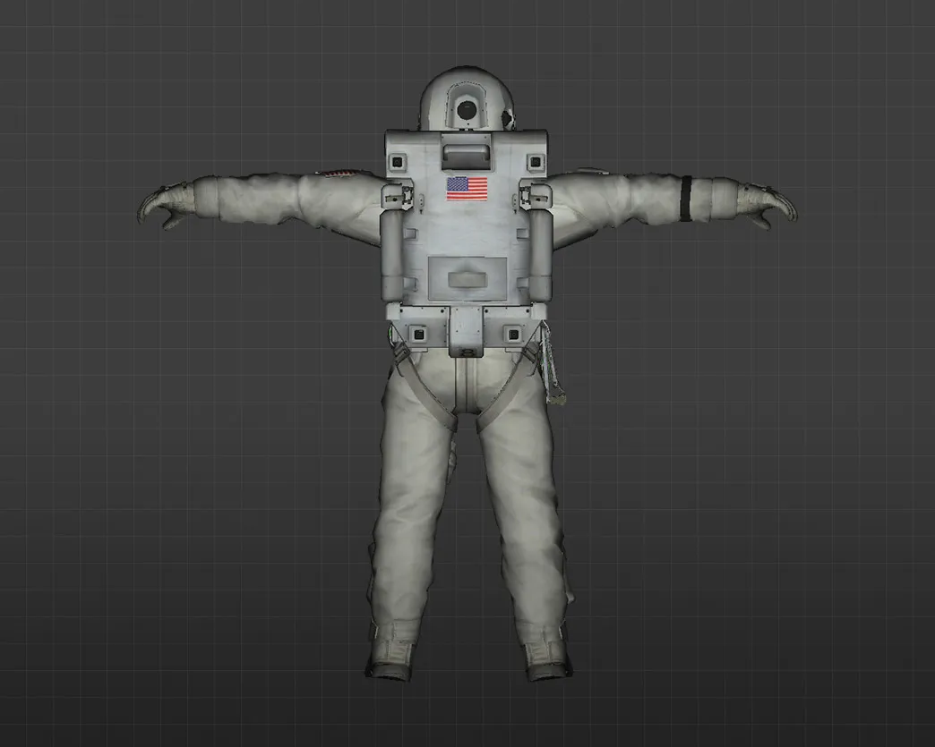Скачать Модель «Космонавт» для CS 1.6 - Уникальный скин для ваших игр - Скриншот