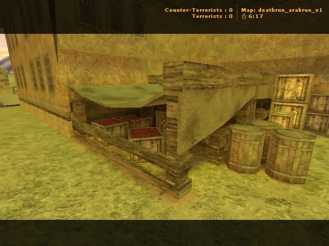 deathrun_arabrun_v1 для CS 1.6: карта deathrun, ловушки, точки для терроров и CT — скриншот 5