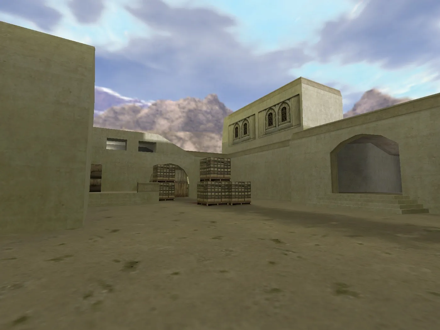 Скачать de_dust_x_version_csgo для CS 1.6: тактика, точки, .nav для ботов и оптимизация карты - Скриншот