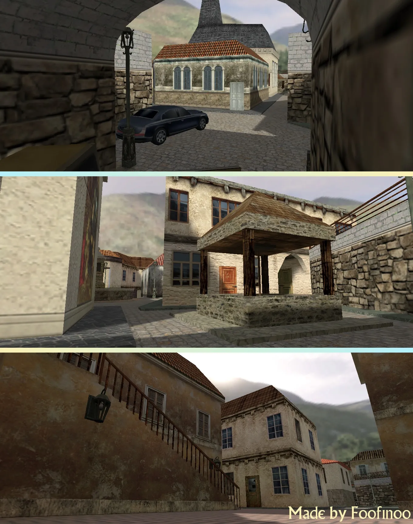 Скачать Карта de_boondocks для CS 1.6: баланс сторон, точки, оптимизация wpoly/epoly, .nav и быстрый старт - Скриншот