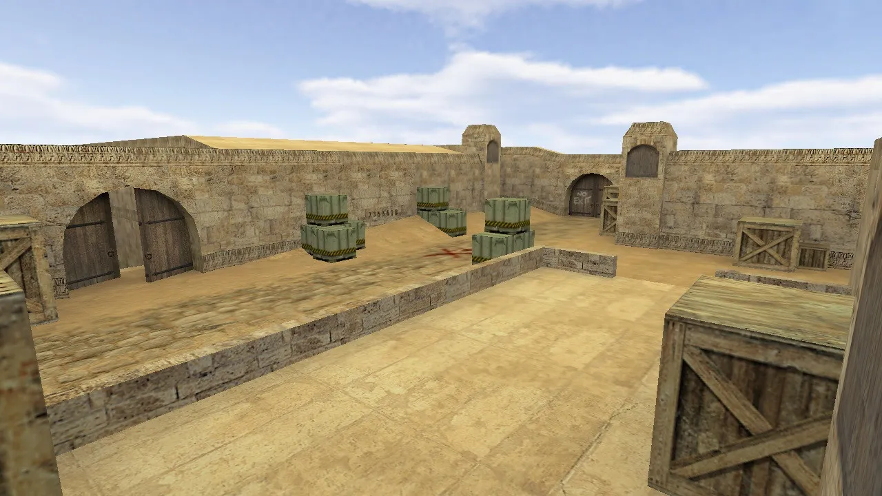 de_dust2020 — карта для CS 1.6: баланс сторон, точки под клатчи, оптимизация wpoly/epoly — скриншот 6