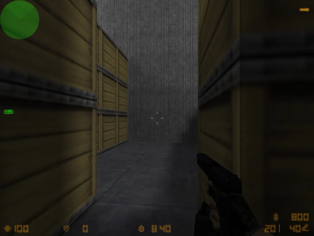 Скачать de_crates для CS 1.6: тактика за CT и T, точки, .nav для ботов и оптимизация карты - Скриншот