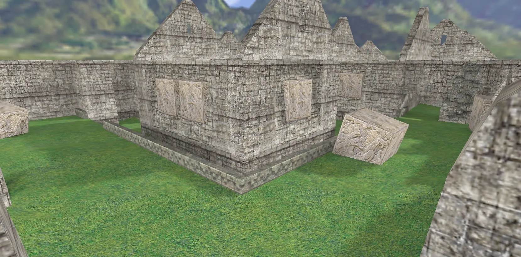 Скачать Карта de_inca для CS 1.6 - Тактика, баланс и оптимизация - Скриншот