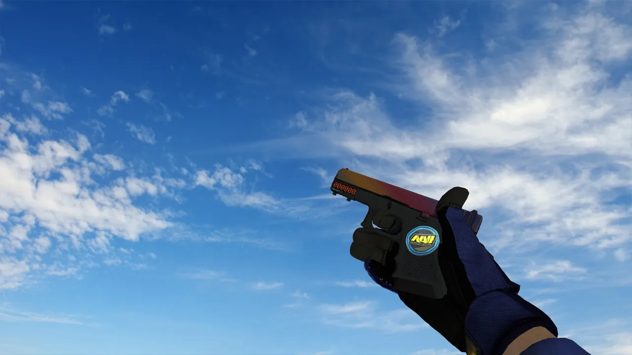 Пак моделей оружия «Specialist Fade Gloves Pack» для CS 1.6: v_, p_, w_ модели, звуки, анимация осмотра — скриншот 12