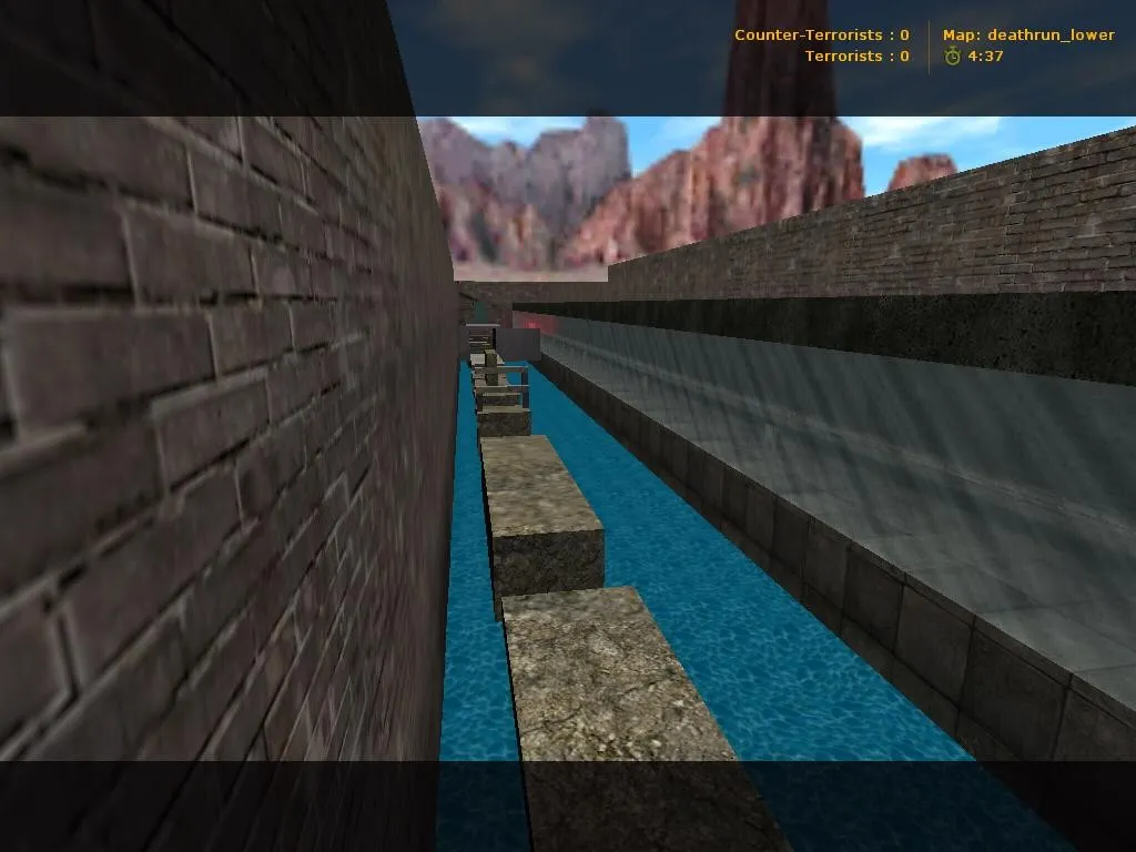 Скачать deathrun_lower для CS 1.6: тактика, точки, оптимизация и запуск карты без проблем - Скриншот