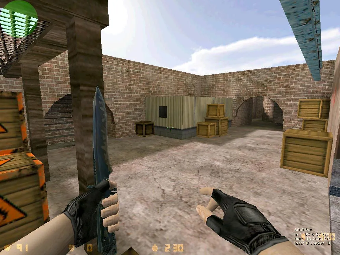 de_clanbase для CS 1.6: тактики за CT/T, точки, .nav и оптимизация FPS — скриншот 3