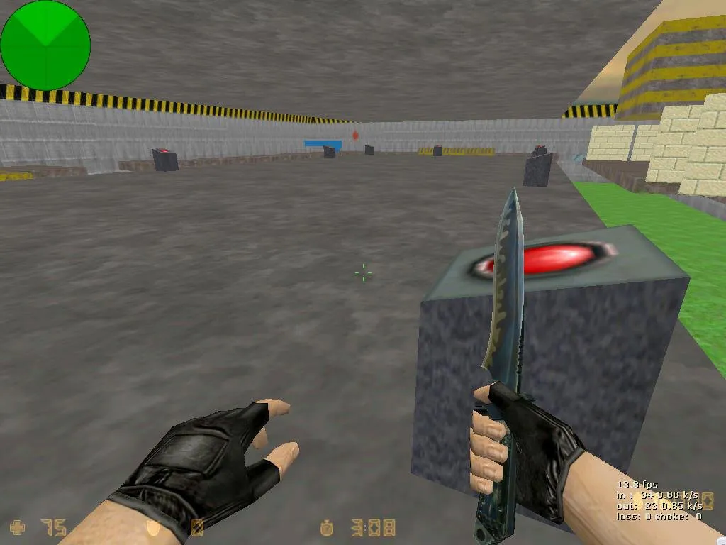 Скачать deathrun_armadilhamortal — deathrun карта для CS 1.6: точки, маршруты и .nav для ботов - Скриншот