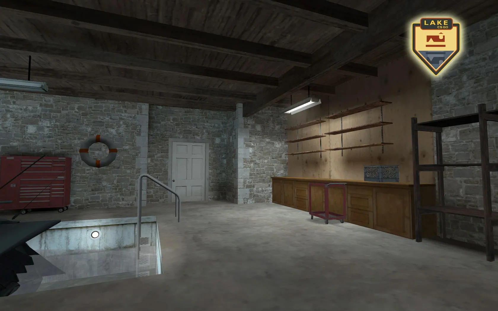 Карта de_lake_csgo для CS 1.6 - детальное описание и особенности — скриншот 6