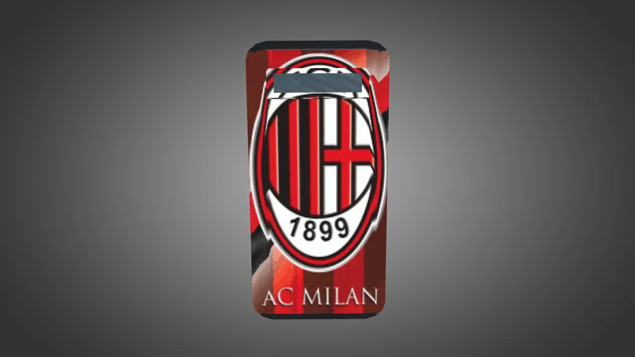 Скачать Модель «AC Milan Shield» для CS 1.6: v_ и p_ w_ щита, звуки, анимация осмотра, текстуры 1024x1024 - Скриншот