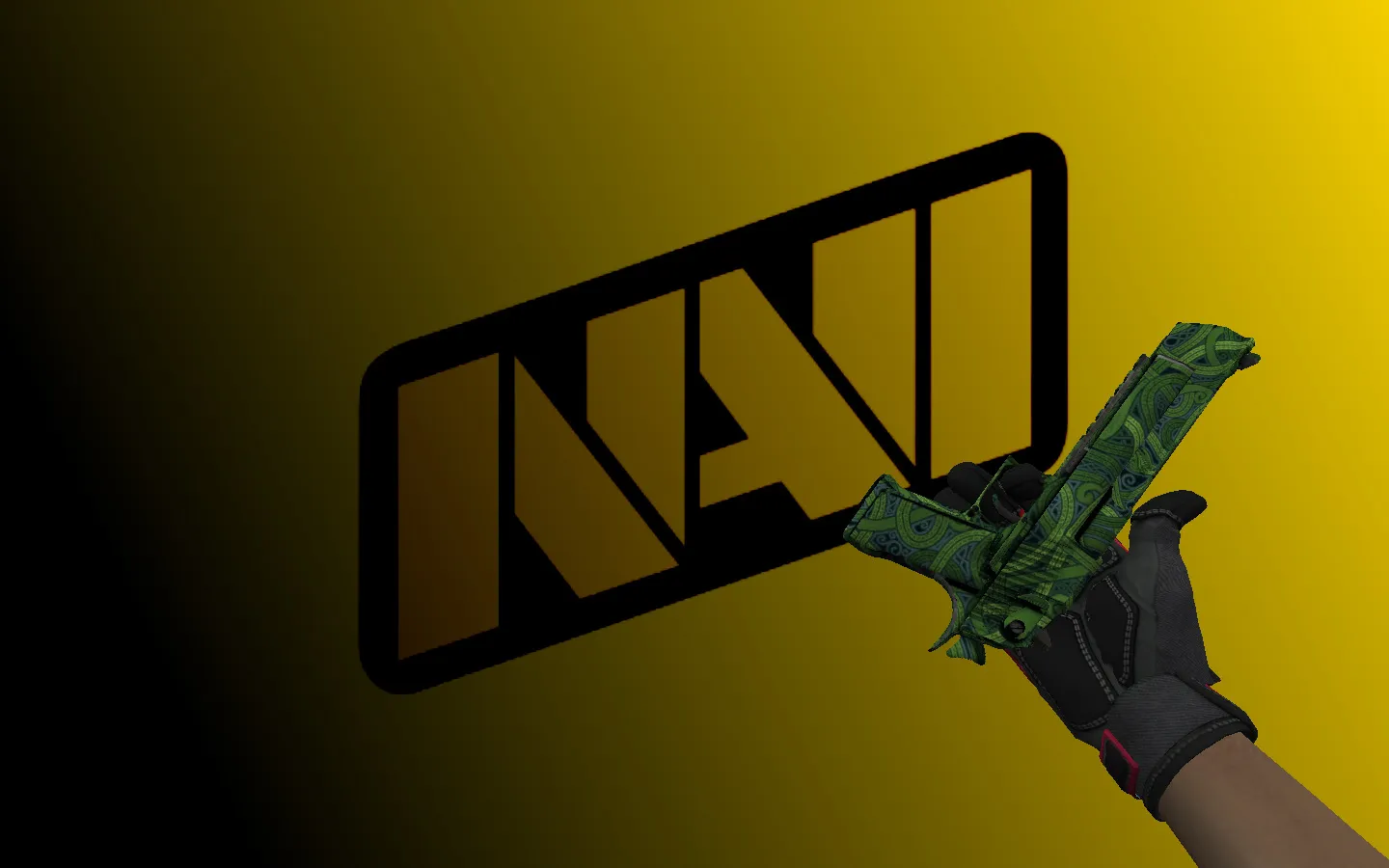 Скачать electronic Inventory для CS 1.6: пак моделей оружия и перчаток Natus Vincere Денис electronic, с осмотром и звуками USP-S - Скриншот