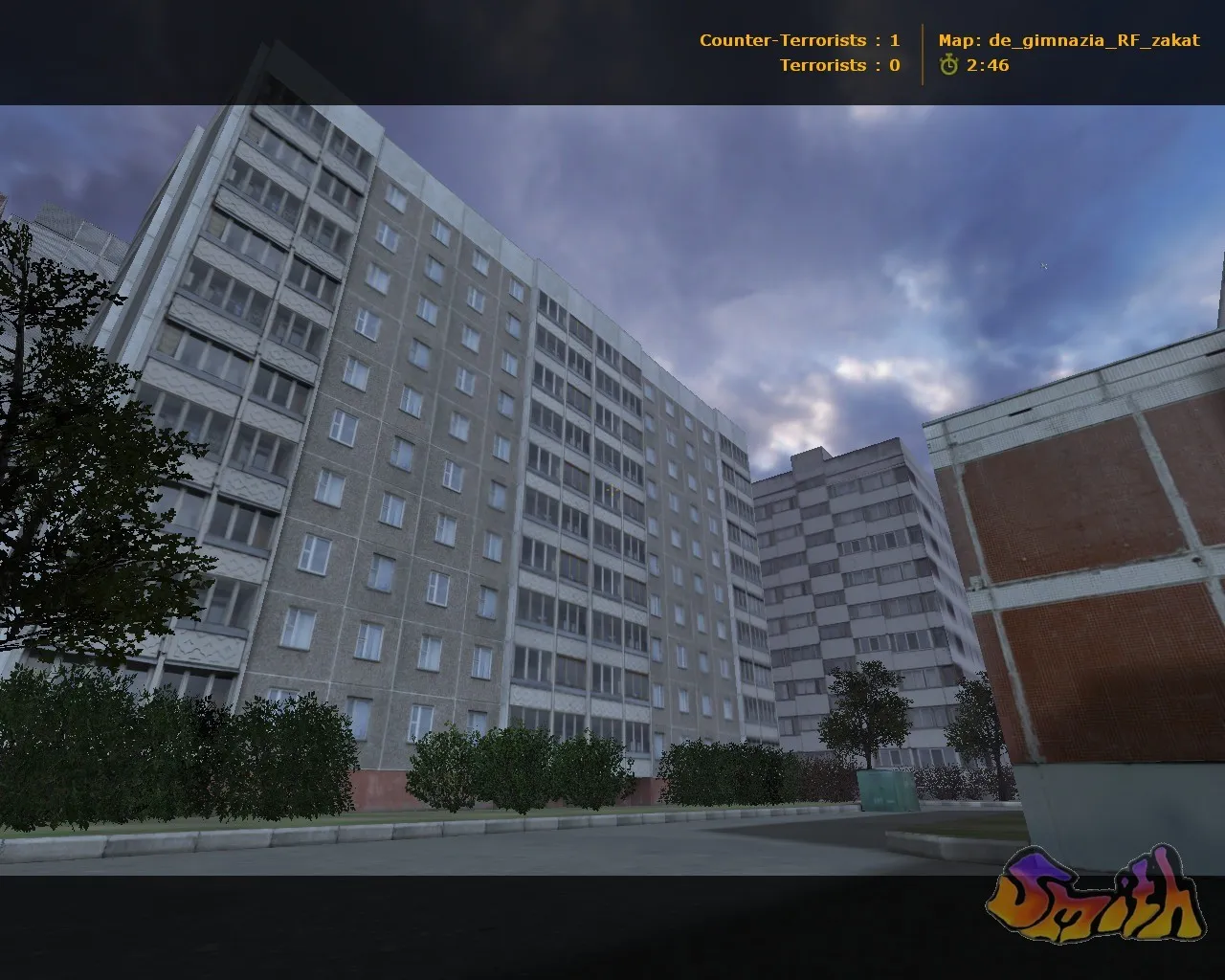 de_gimnazia_rf — карта для CS 1.6: точки, раунды, баланс сторон и оптимизация под FPS — скриншот 9