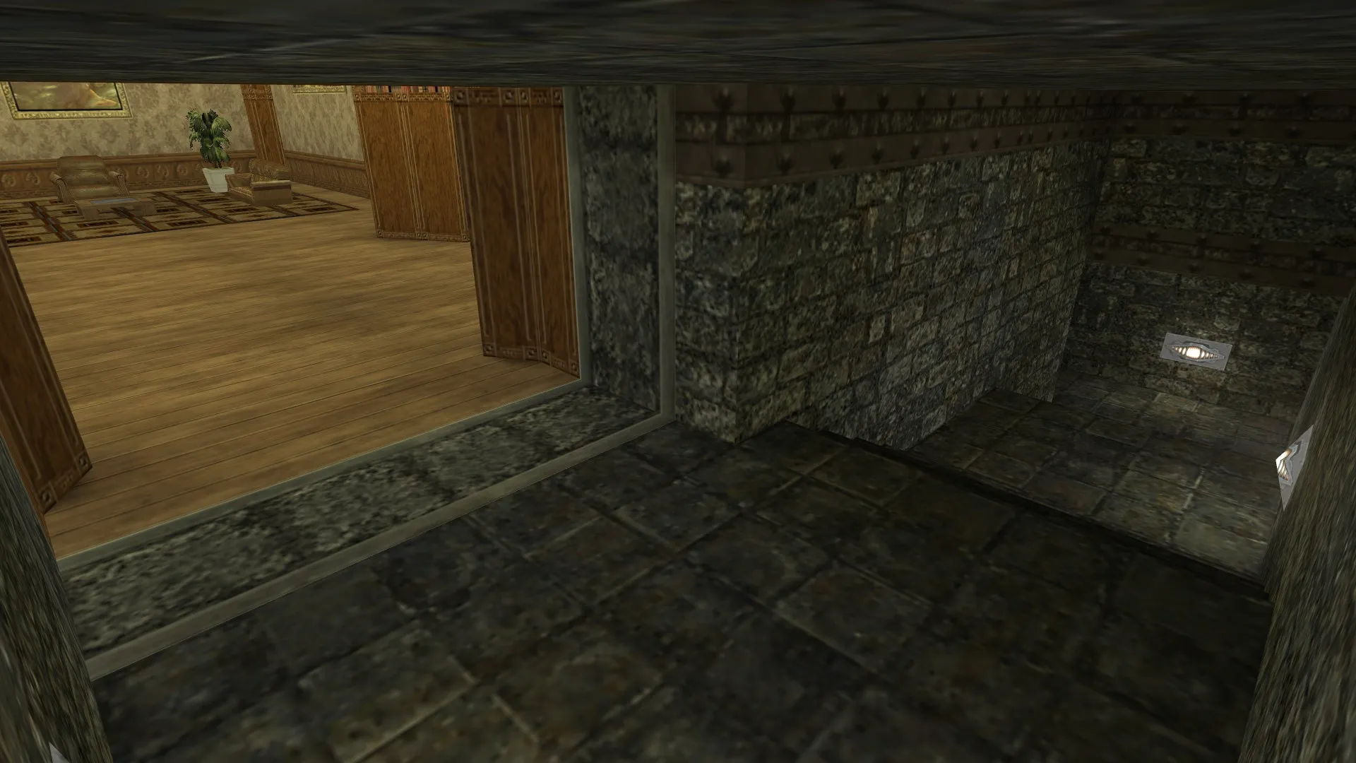 de_batcave для CS 1.6: тактики CT/T, точки, .nav, оптимизация wpoly/epoly — скриншот 14
