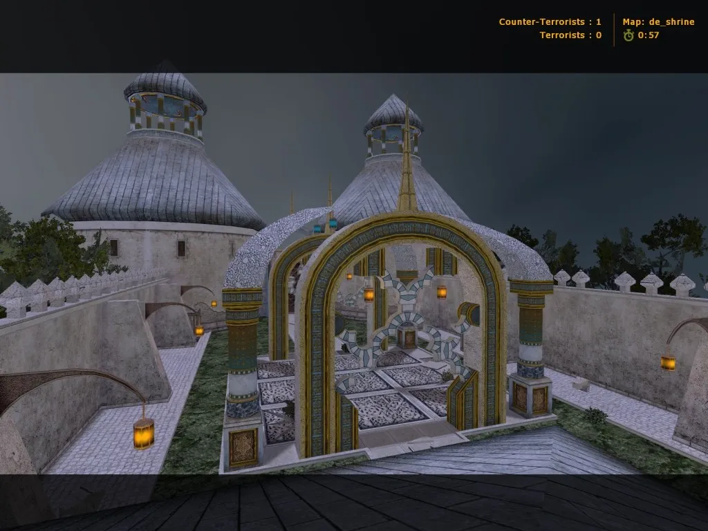 Скачать Карта de_shrine для CS 1.6 - Тактика и стратегии - Скриншот