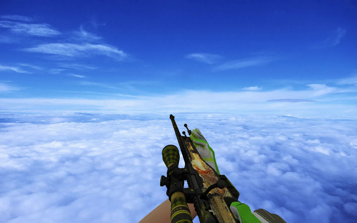 Скачать Модель AWP Dragon Lore (Battle-Scarred) для CS 1.6 - Обзор и особенности - Скриншот