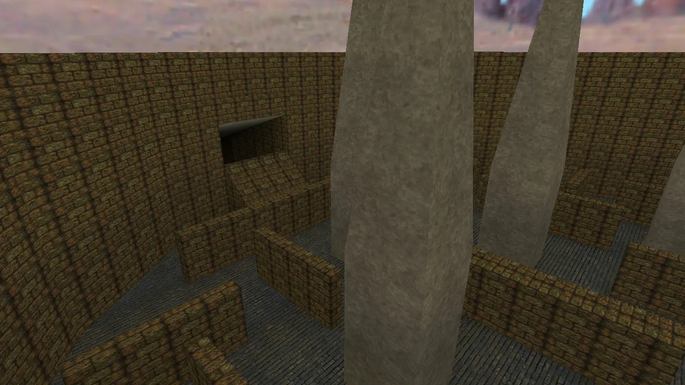 de_arena для CS 1.6: карта, точки, .nav для ботов, оптимизация wpoly/epoly и баланс сторон — скриншот 12