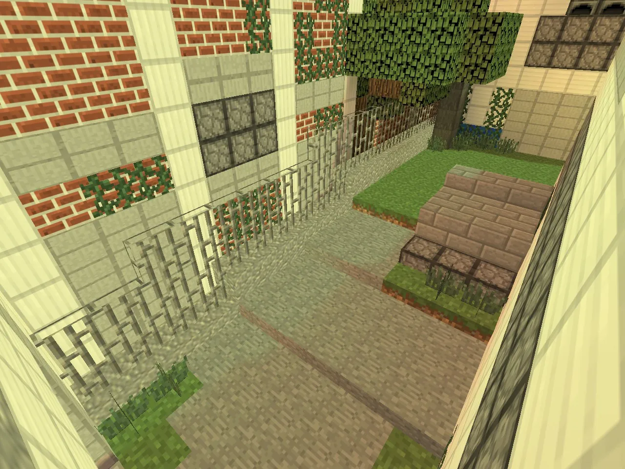 Карта de_cache_minecraft для CS 1.6: планировка, тактика Т/КТ, .nav для ботов, оптимизация — скриншот 9