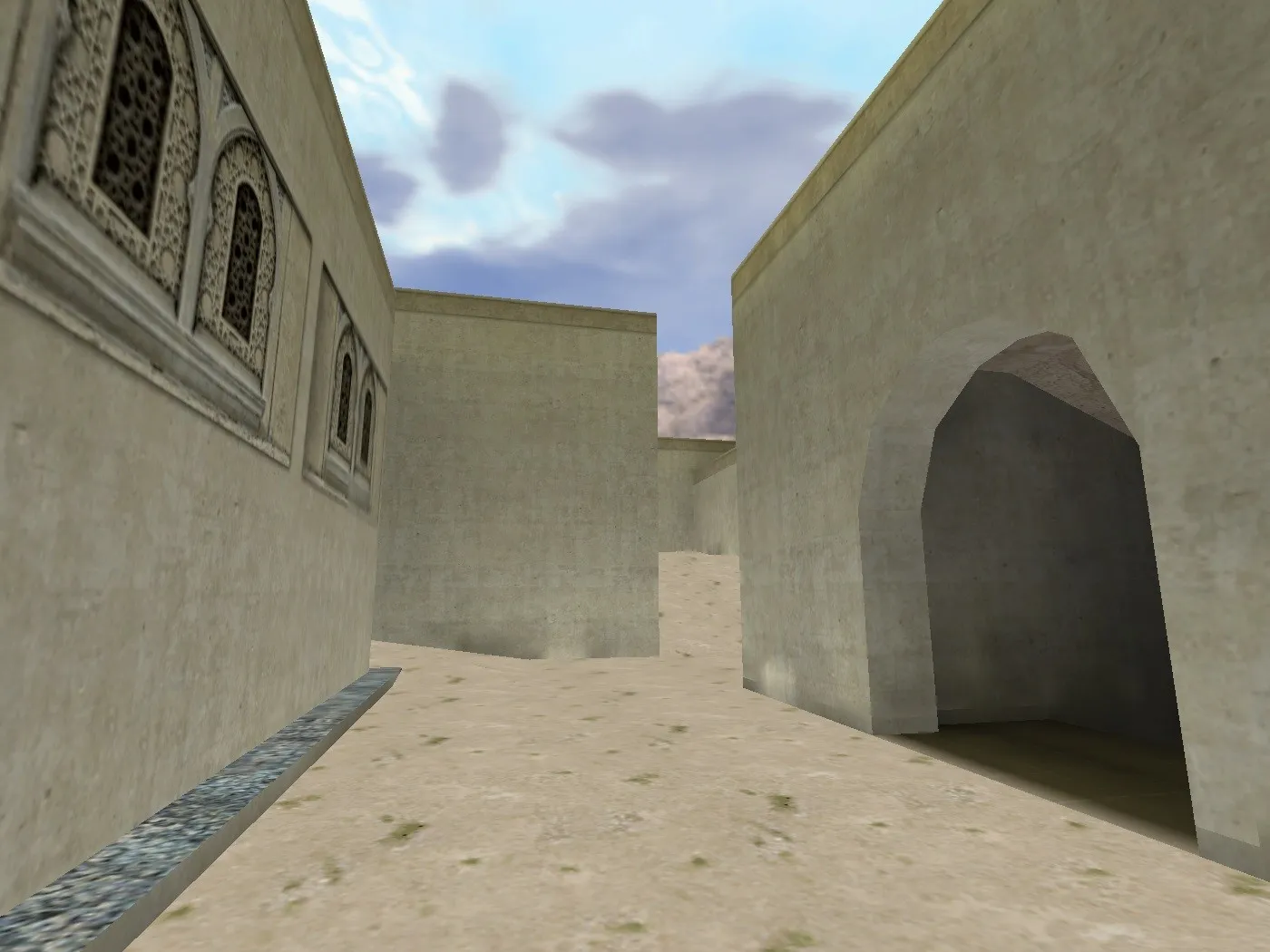 Скачать Карта de_anarchy_csgo для CS 1.6: баланс сторон, точки, .nav для ботов и оптимизация wpoly/epoly - Скриншот