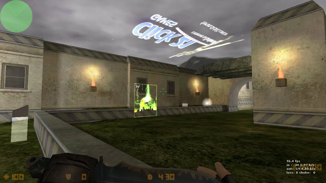 Скачать deathrun_dust_click21 для CS 1.6 — карта deathrun, точки, тактика и настройка сервера - Скриншот