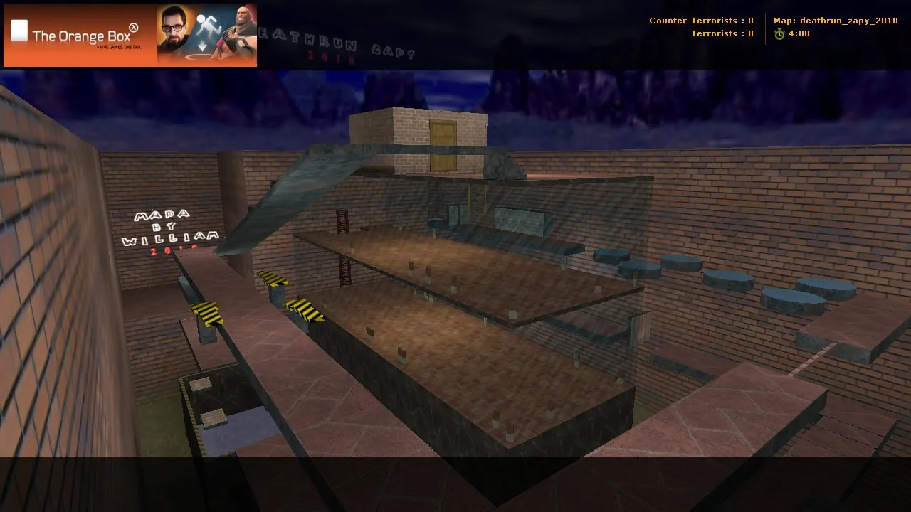 Скачать deathrun_zapy_2010 для CS 1.6: техничный обзор карты, точки, .nav и оптимизация - Скриншот