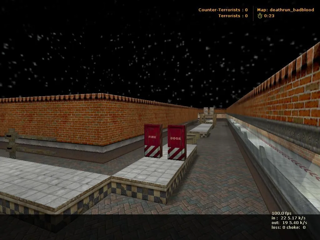 deathrun_badblood для CS 1.6: тактика за Т и КТ, точки, .nav и оптимизация карты — скриншот 7