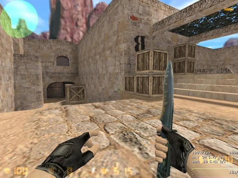 de_dusty_place_v2 для CS 1.6: тактика за Т и КТ, точки, .nav, оптимизация wpoly/epoly — скриншот 6