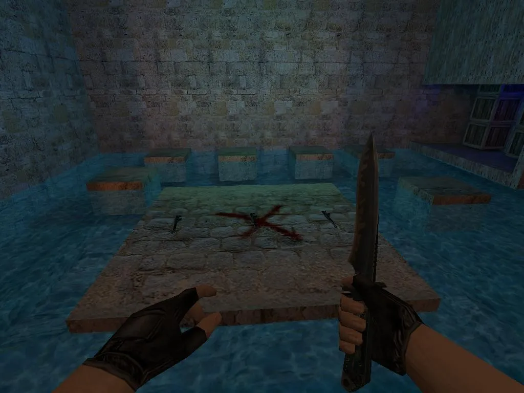 deathrun_kolor_v2 для CS 1.6: карта deathrun, точки, .nav, оптимизация wpoly/epoly — скриншот 6