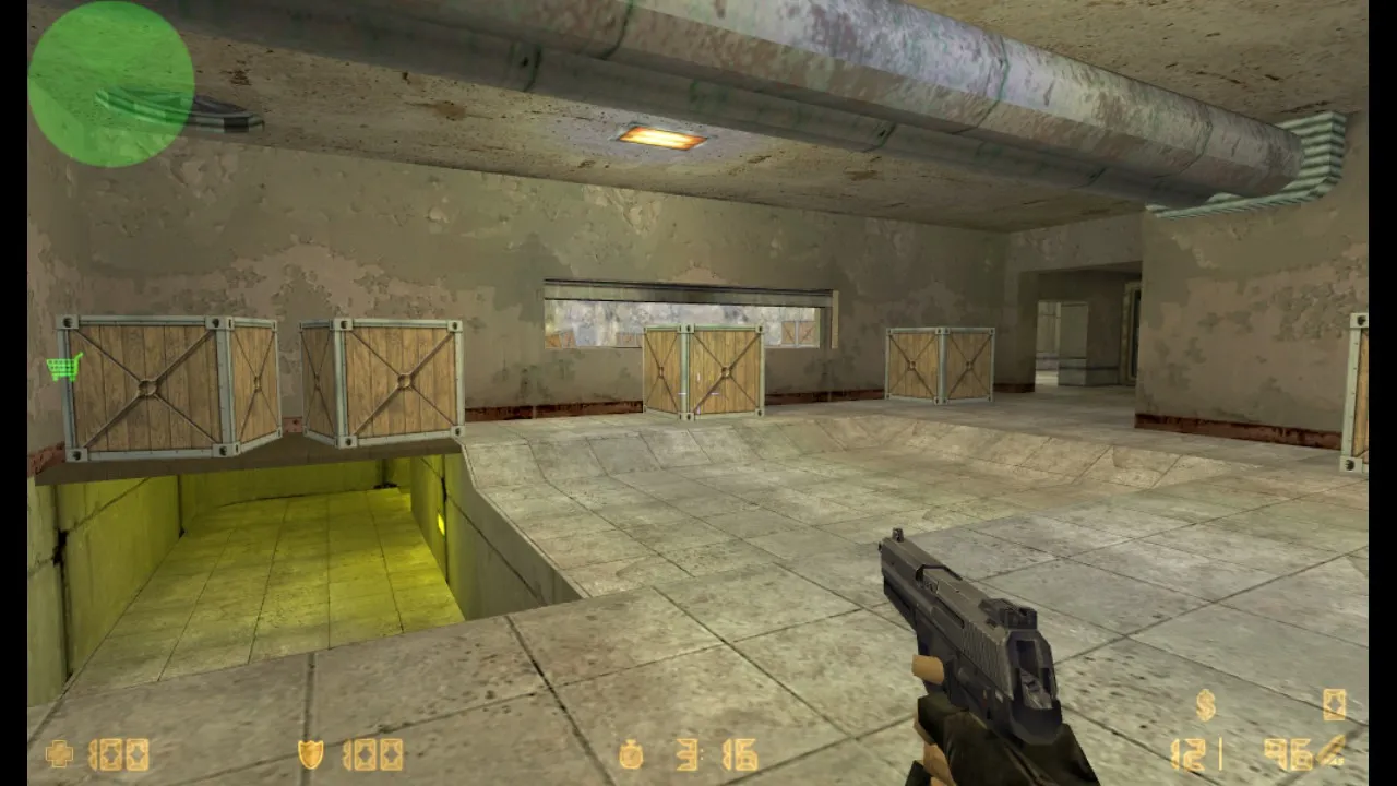 de_bunker2_ru карта для CS 1.6: точки, баланс сторон, .nav и оптимизация wpoly/epoly — скриншот 8