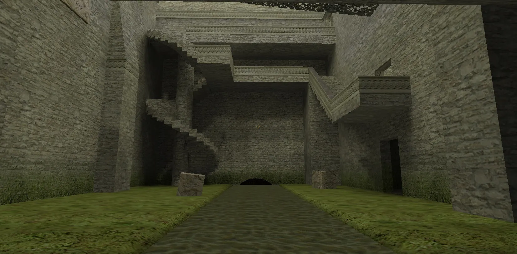 Скачать de_aztecx для CS 1.6 — карта для праков и катки, баланс сторон, тактические точки, .nav и оптимизация - Скриншот