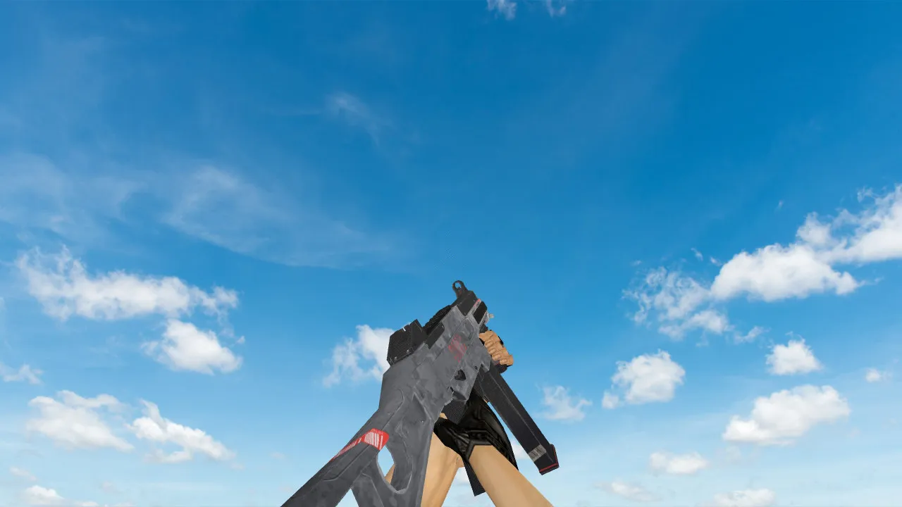 Скачать Модель UMP-45 Dystopia для CS 1.6 - Качество и точность - Скриншот