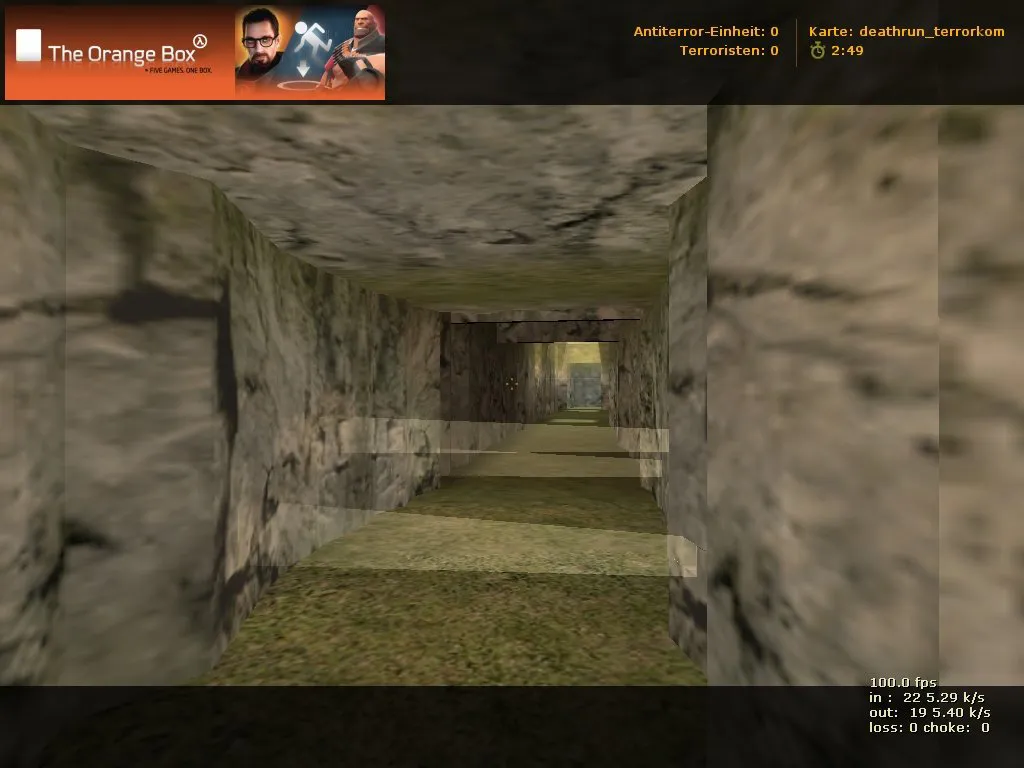 Скачать deathrun_terrorkom_v1 для CS 1.6: карты deathrun, спавны, ловушки, точки для терроров и выживших - Скриншот