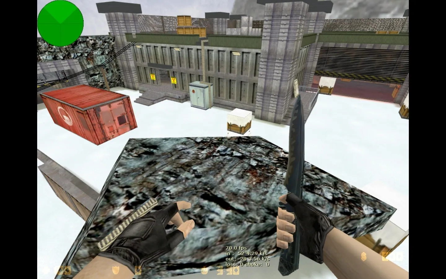 Скачать de_clanfal_assault для CS 1.6: тактика за CT и T, точки, .nav, оптимизация wpoly/epoly и настройка для стабильного коннекта - Скриншот