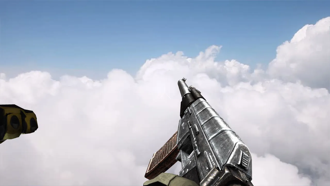 Скачать Модель v_ и p_ AS-VAL Metal для CS 1.6: звуки, анимация осмотра и качество текстур - Скриншот