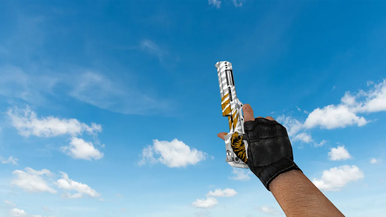 Модель «Deagle Tiger» для CS 1.6 – уникальный скин для точной стрельбы — скриншот 2