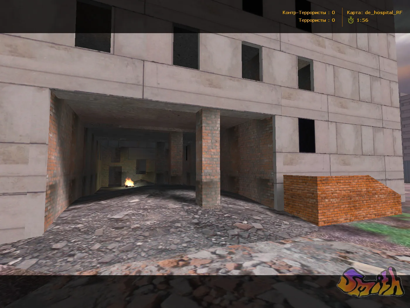 Карта de_hospital_rf для CS 1.6 - Подробное описание и стратегии — скриншот 18