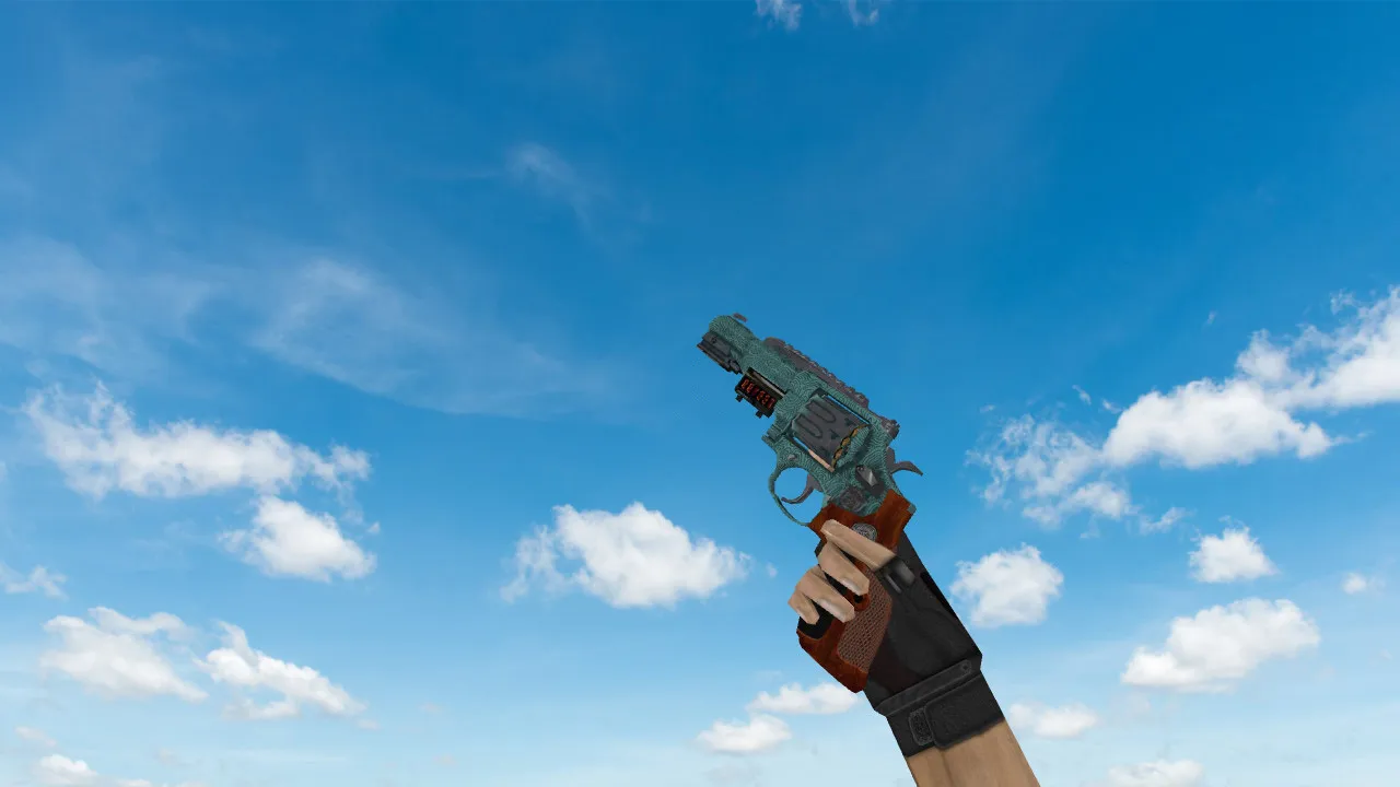 Скачать Модель «R8 Revolver Bark Beetle» для CS 1.6 - Качественные текстуры и анимация - Скриншот